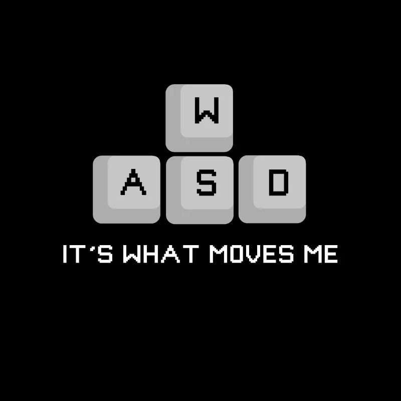 wasd m'émeut! Idée de cadeau de jeu