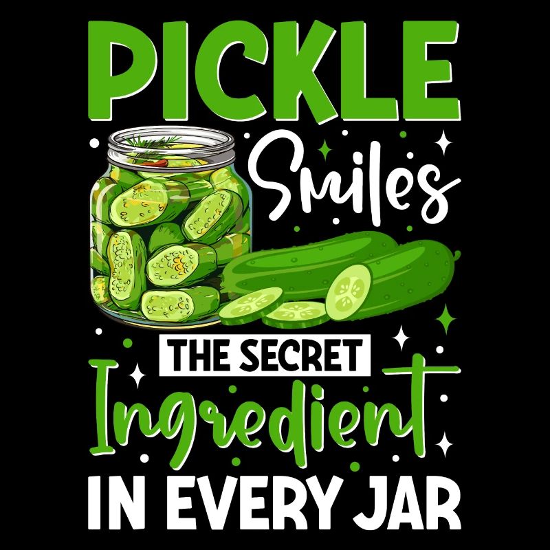 Cornichon sourit - cadeau de concombre