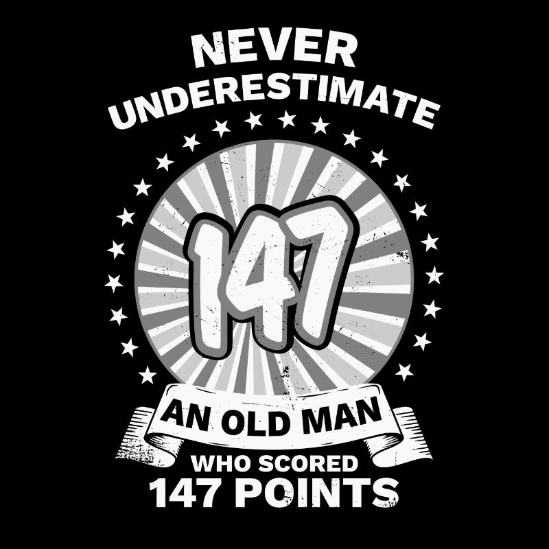 Never Underestimate a Snooker Player 147 Maximum