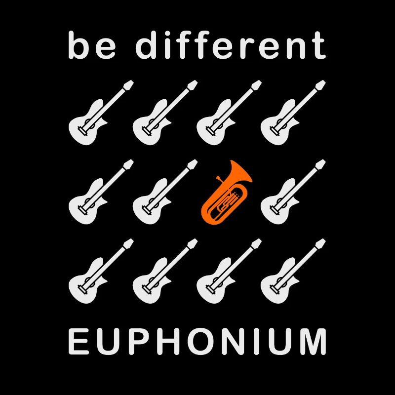 Euphonium Eufonium Blechbläser Tuba Spruch
