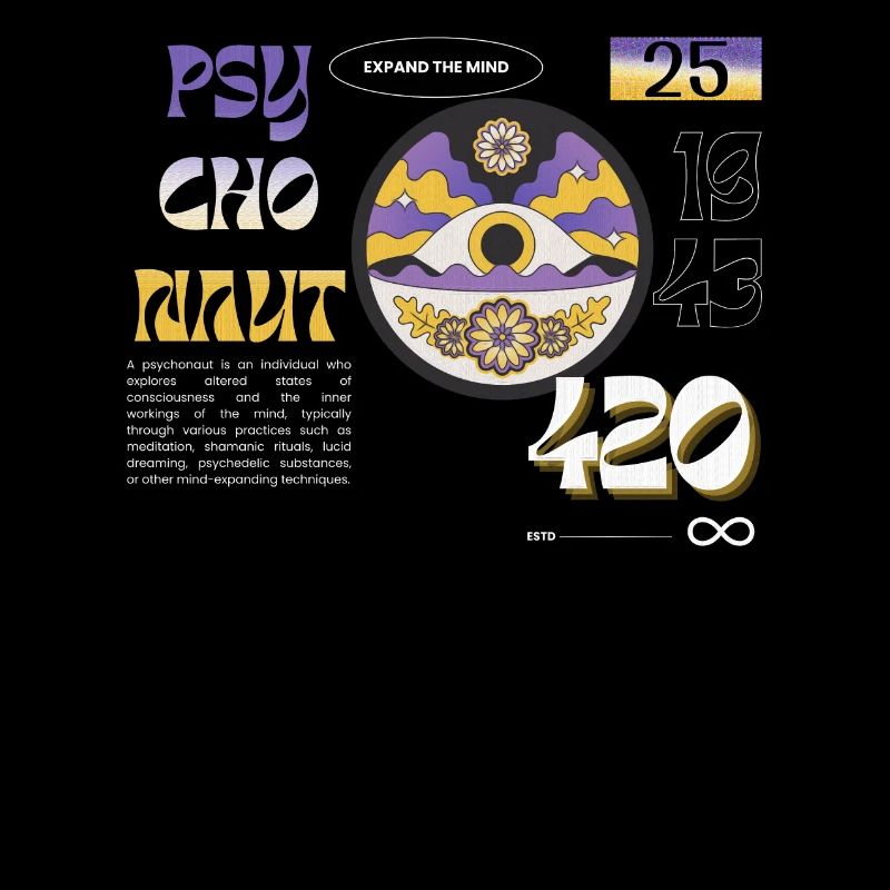 1943 Psychonaut Trippy Infinity Erweitern