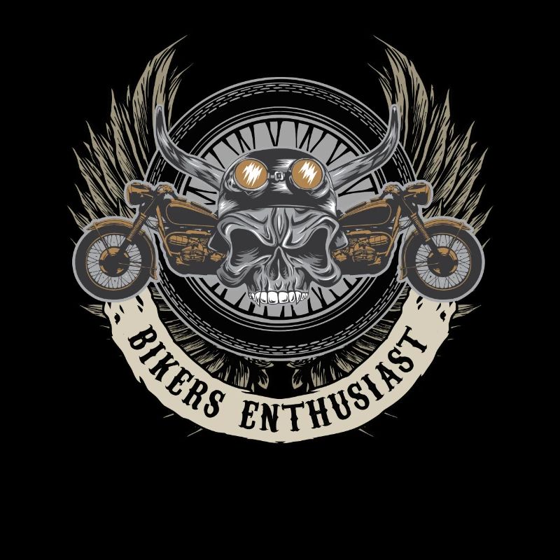 Biker Skull Biker Enthusiast Biker Biker Boyz