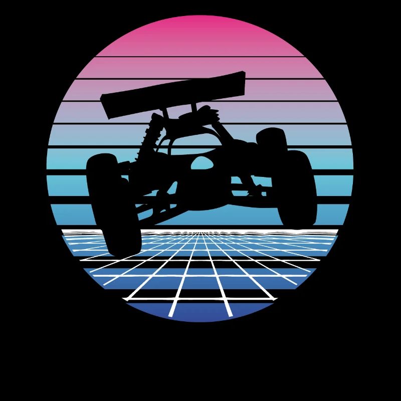 RC Auto Car Model Car Model Making Vaporwave