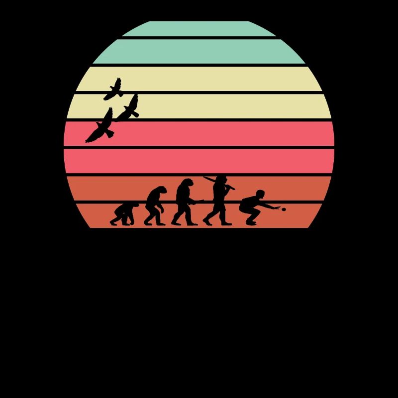 retro vintage sunset évolution PETANQUE