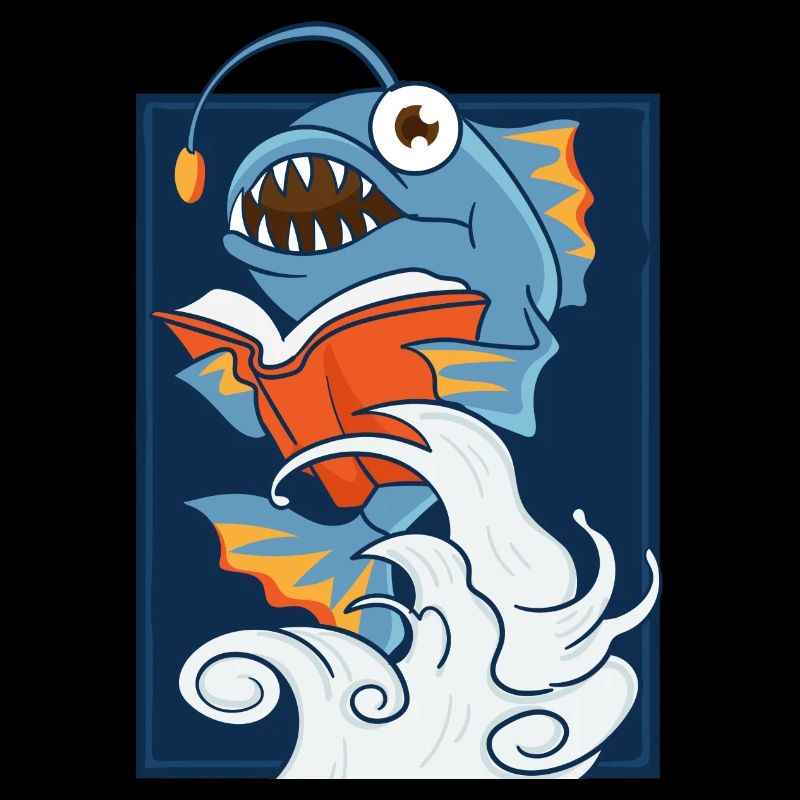 Reading lantern fish