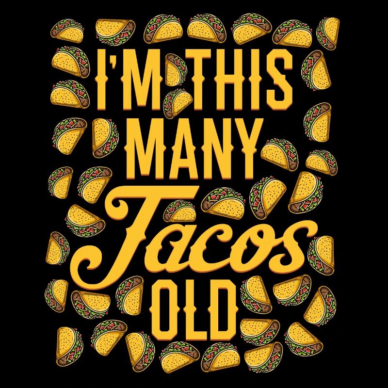 40. Geburtstag Geschenkidee Vierzig Tacos Lustig