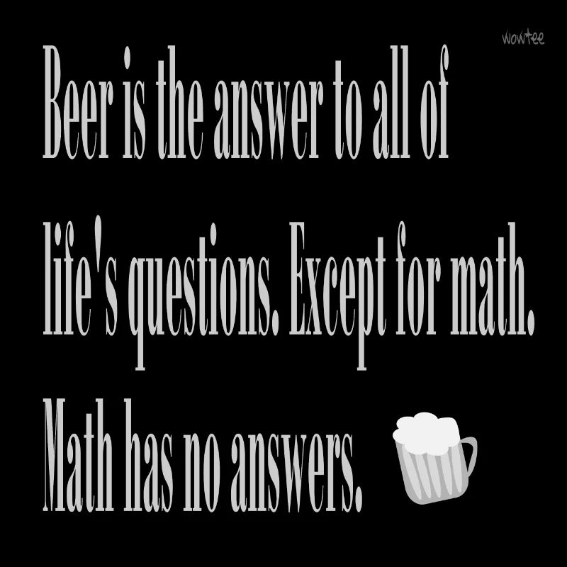Beer vs Math