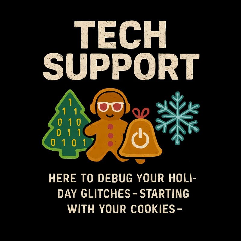 Admin Christmas Gift IT Support Debugging