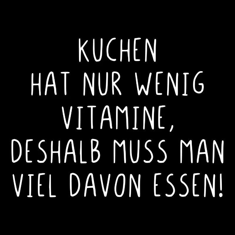 Kuchen hat wenig Vitamine deshalb viel davon essen