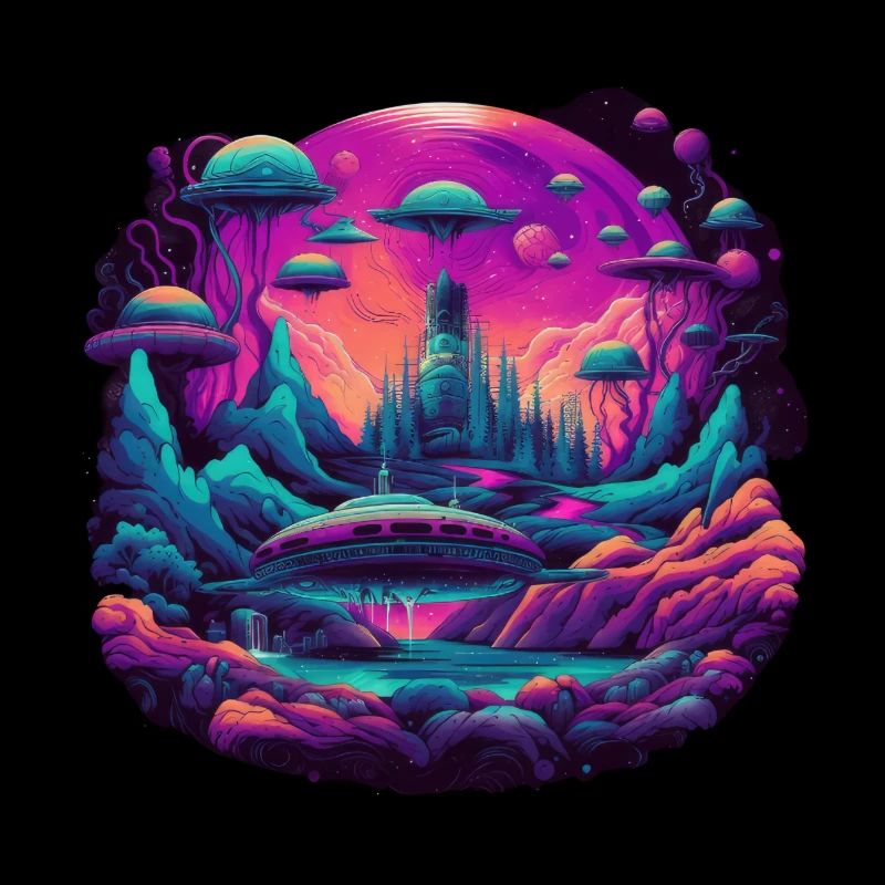 Futuristic life on planets