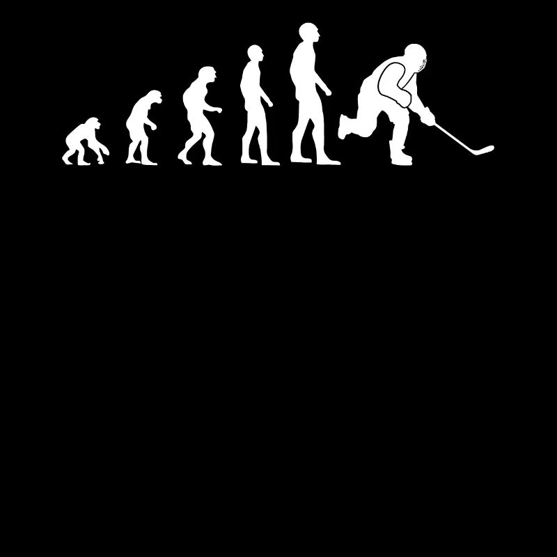 Eishockey Eishockeyspieler Evolution Geschenk