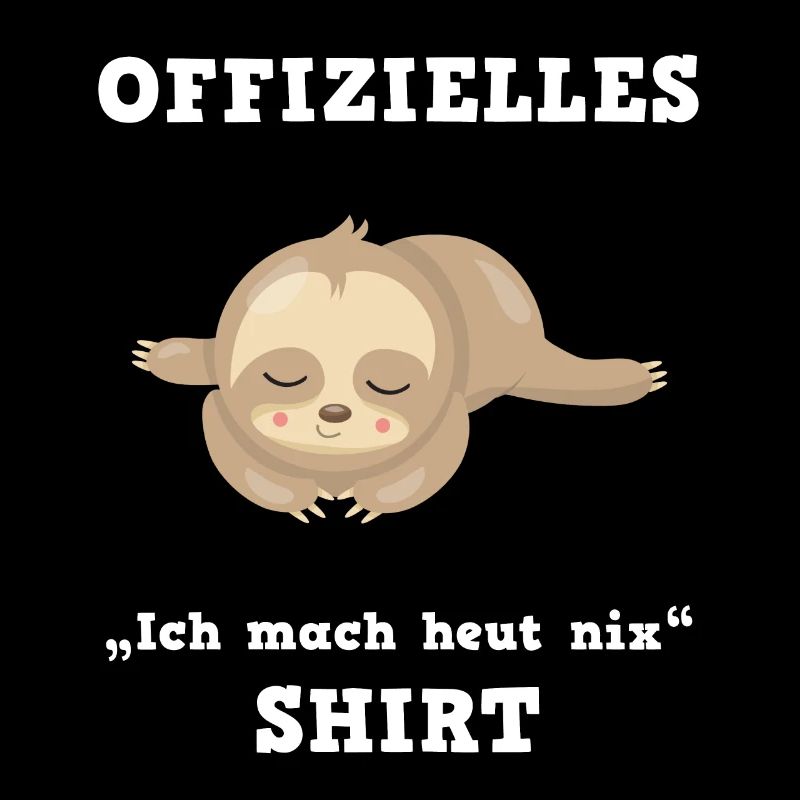 Faultier Auszeit Nichtstun Relax Geschenk