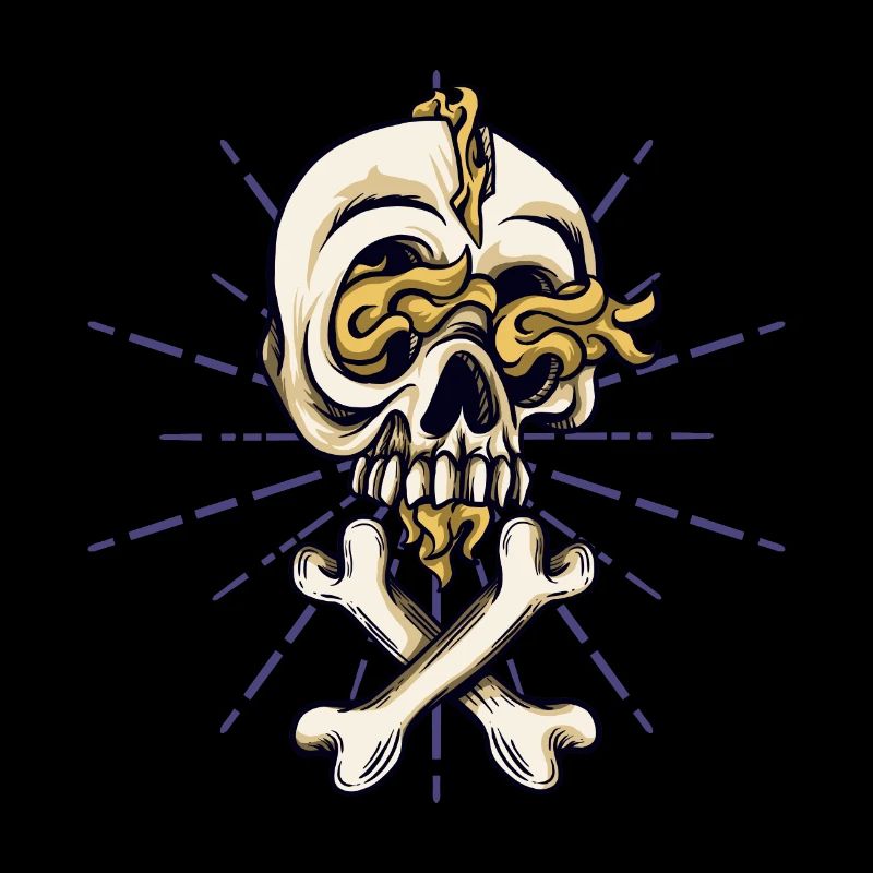 Halloween Kostüm Spinne Monster Spooky Skull