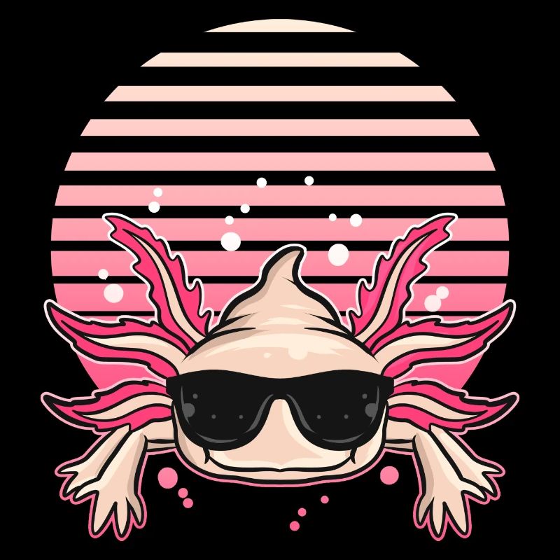 Axolotl Pet | Cadeau d’amphibiens à queue