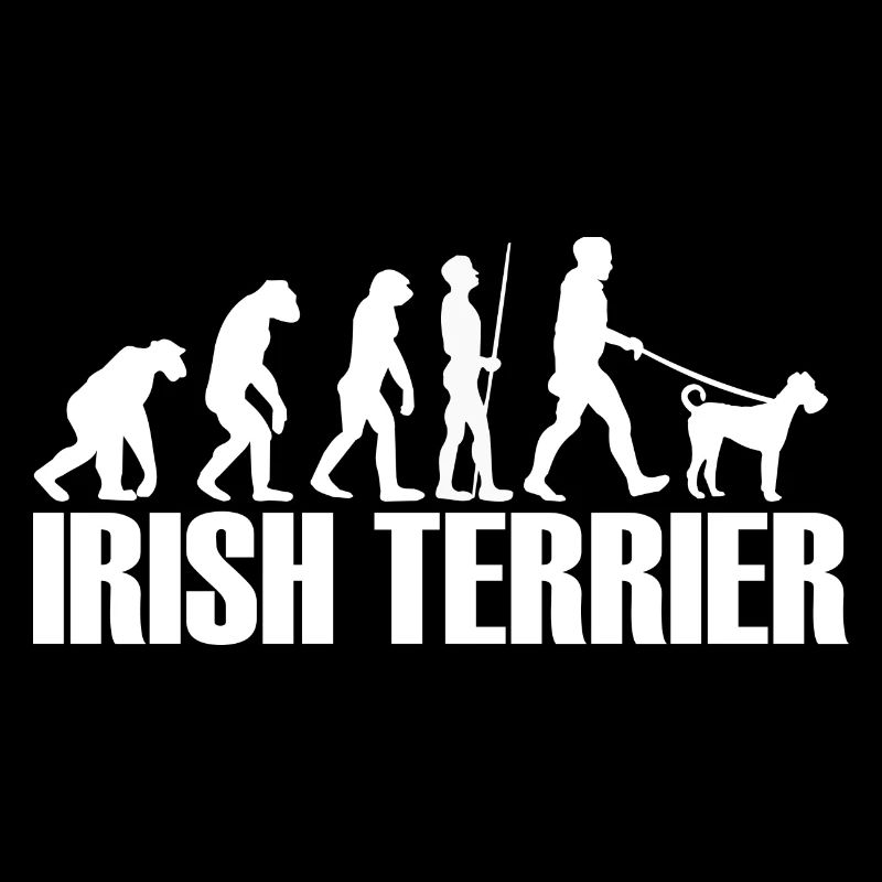 Irish Terrier chien propriétaire de chien Evolution