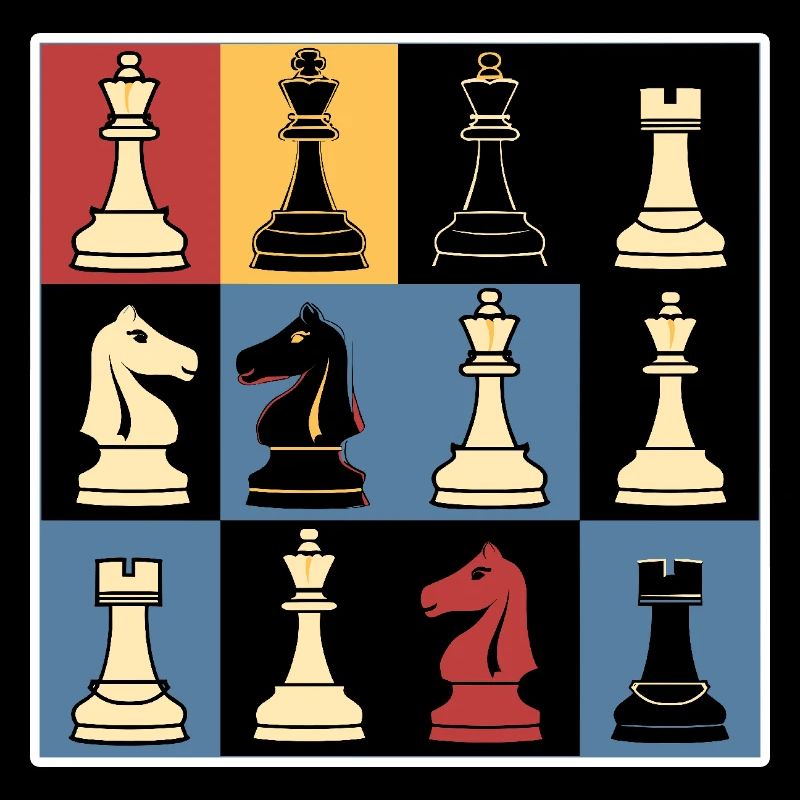 Schachfiguren Grafik
