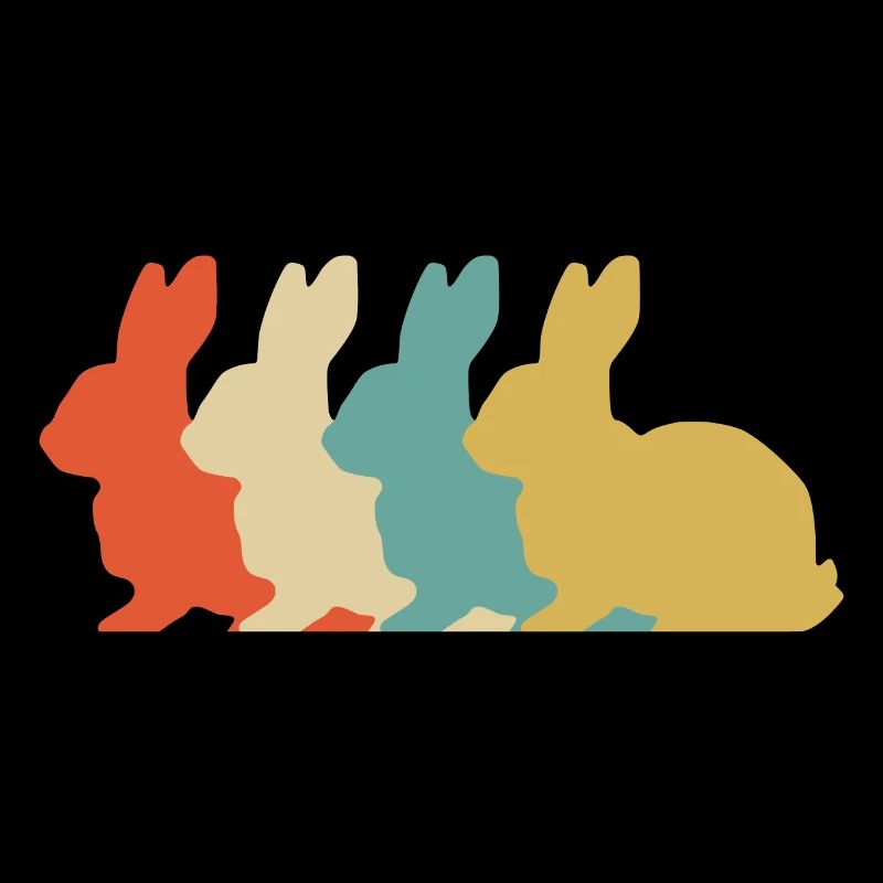 Retro Hase