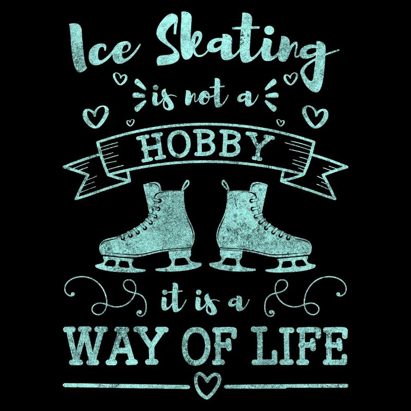 Eisläufer Eisbahn Extremsport