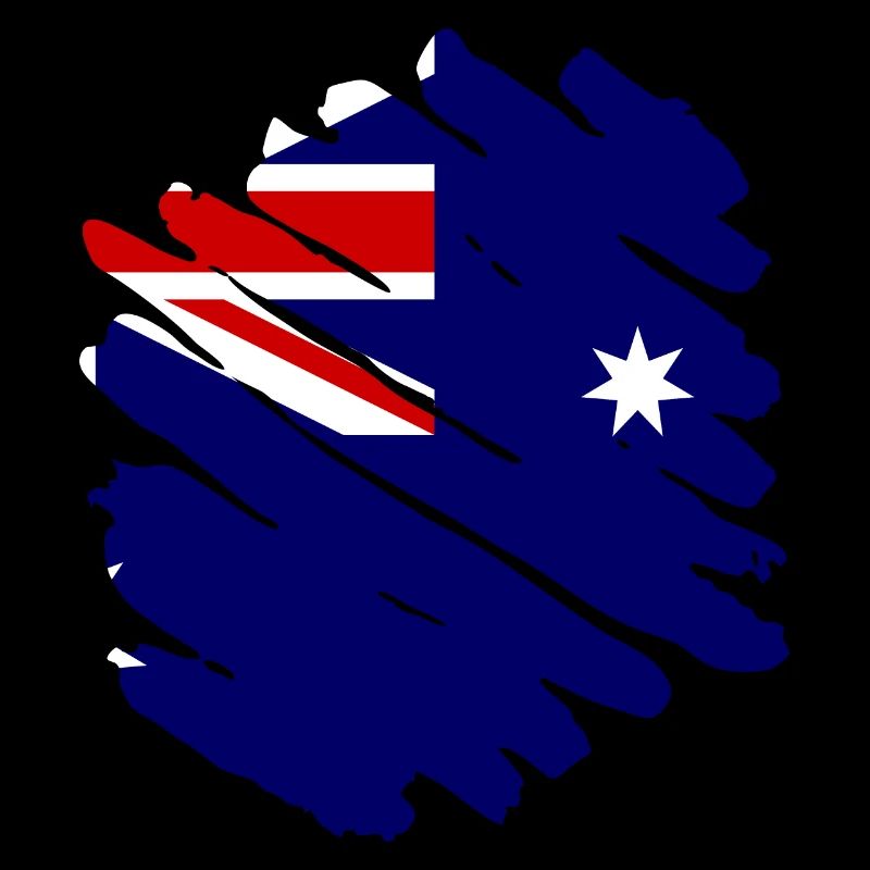 Drapeau de l’Australie sous le drapeau australien