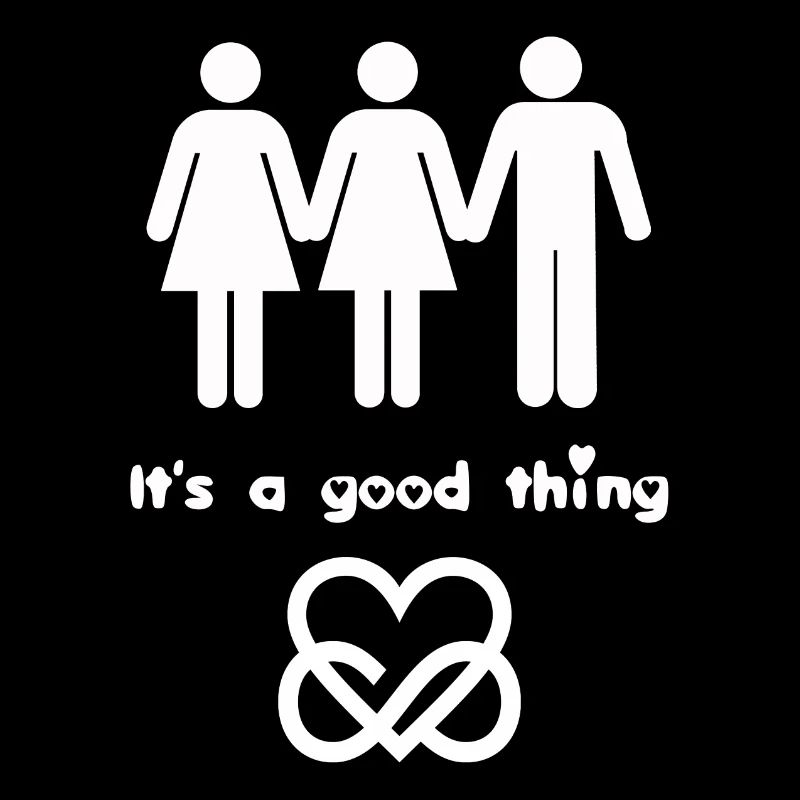 Polyamour Amour Relation échangiste Trio Cadeau