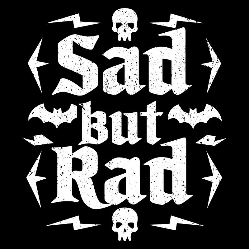 Cool goth look with depth