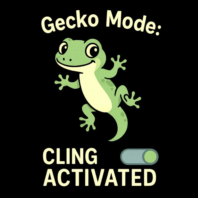 Gecko Lustiger Spruch - mode gecko activé