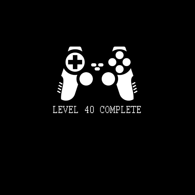 40 Geburtstag Gamer Level 40 Complete