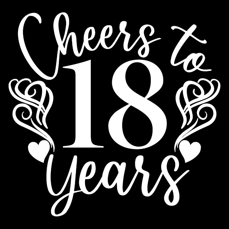 Vive le 18e anniversaire de 18 ans