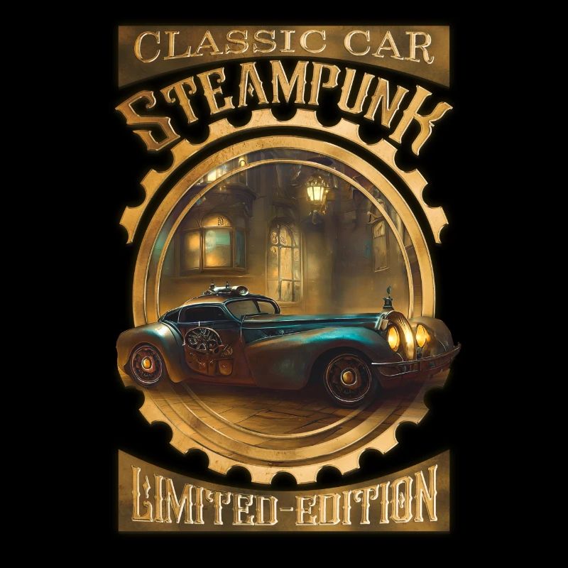 Steampunk Oldtimer klassisch, gotisch und elegant