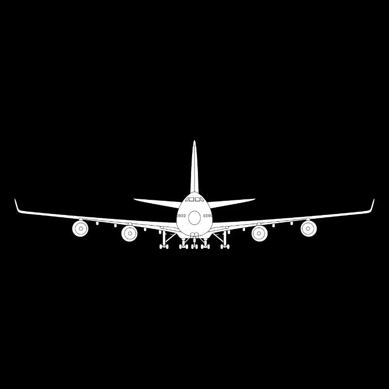 Jumbo jet in white! Fire gift idea pilot