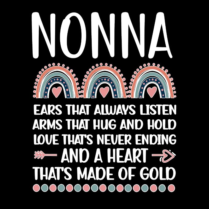 Nonna Oma Muttertag Geschenk Nonna Großmutter Süß