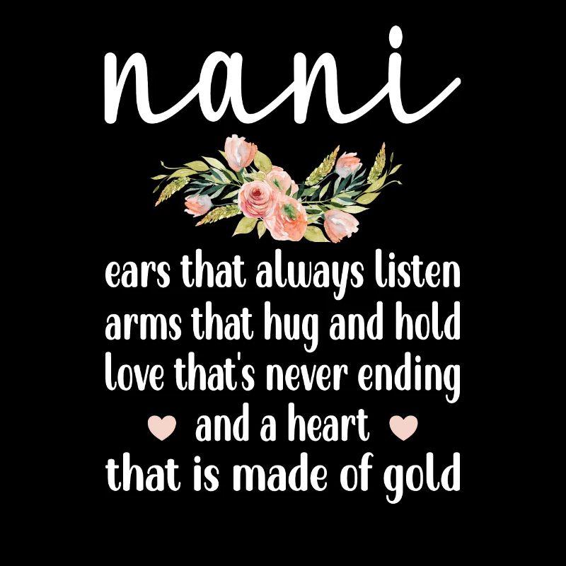 Beste Nani Oma Muttertag Geschenk Nani Großmutter