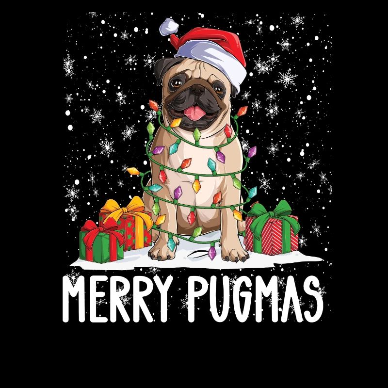 Mops Weihnachten 2022 Mops Hundebesitzer Geschenk