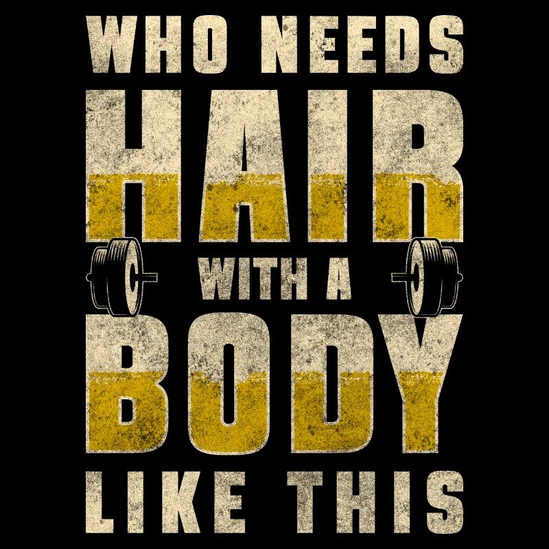 Hairless haircut man problem