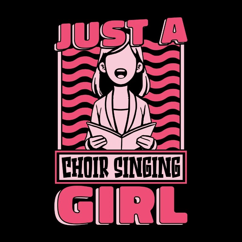 Chanteuse de chorale Juste une chanteuse de chorale
