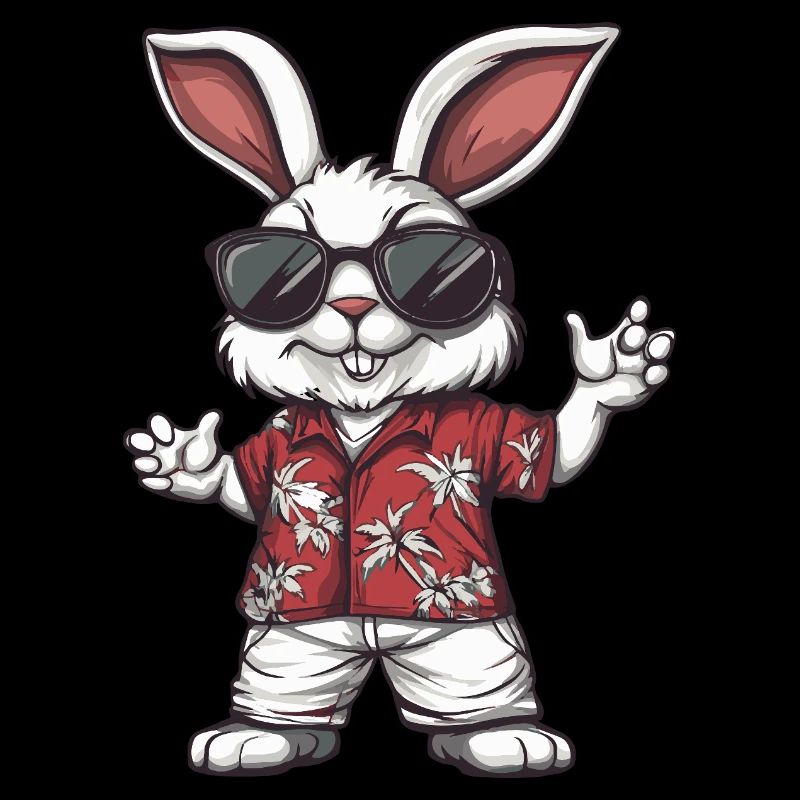Lapin Bande Dessinée Drôle Été