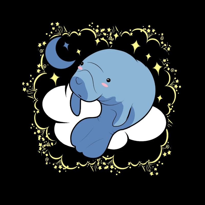 Funny Manatee Dreams