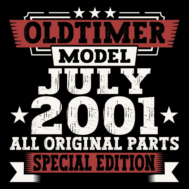 Oldtimer Juli 2001 21. Geburtstag Geschenk Herren