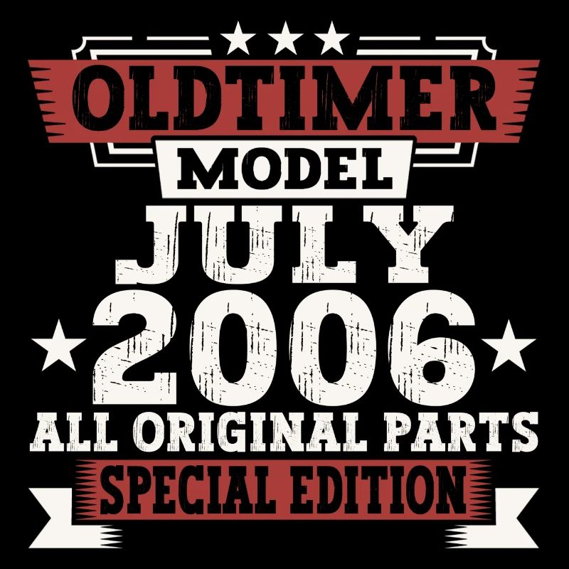 Oldtimer July 2006 16th Birthday Gift Men