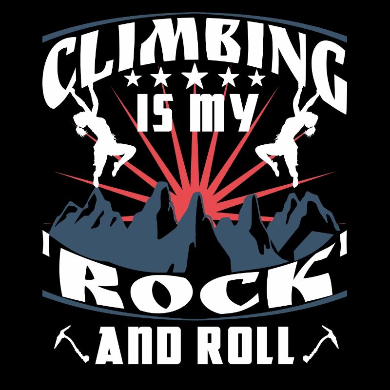 Climbing is my 'rock' and roll