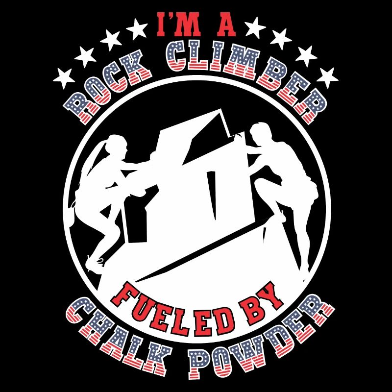 Ich bin ein Kletterer, der von Kreidepulver angetrieben wird