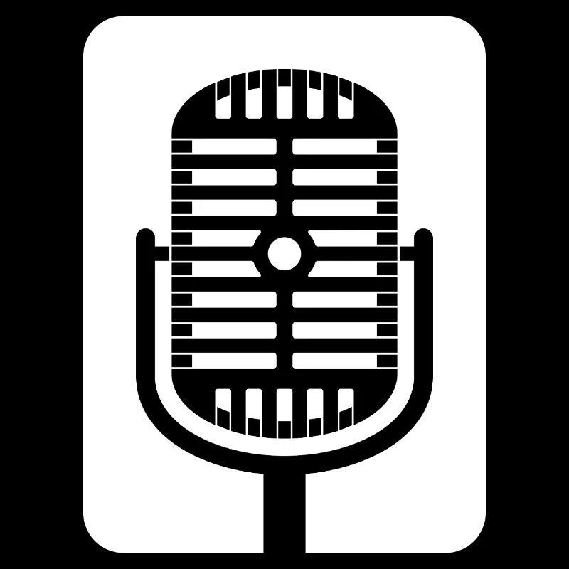 Emblème du micro rétro