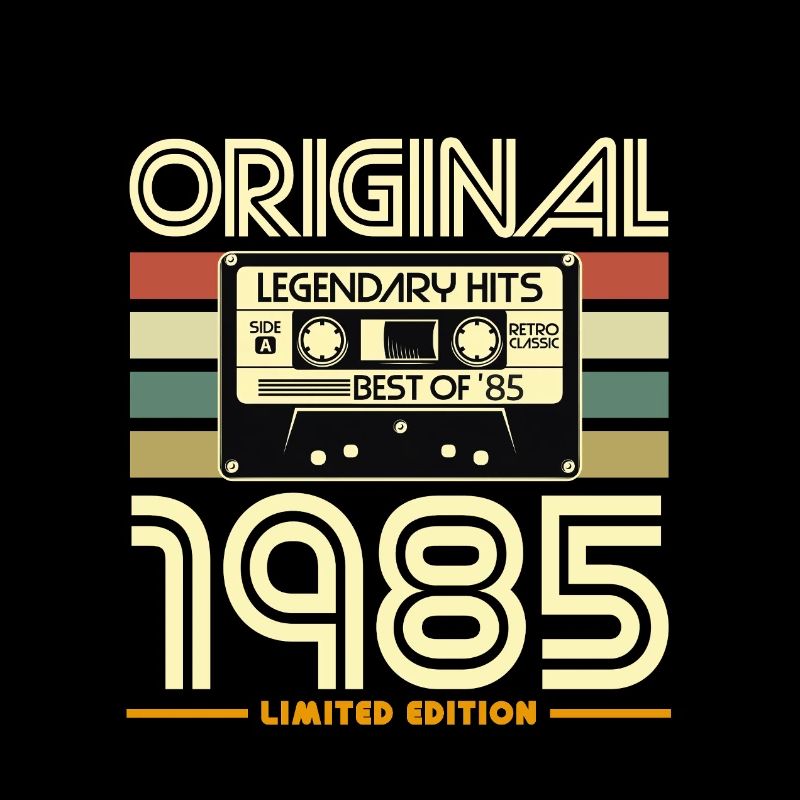 Original 1985 Retro Cassette