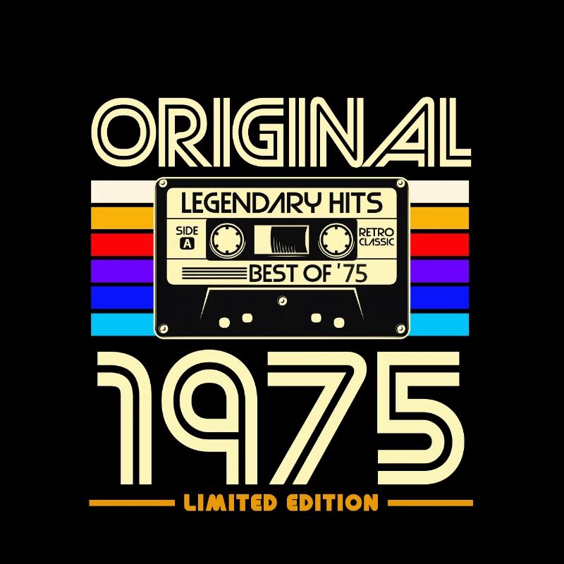 Originale Retro-Kassette von 1975