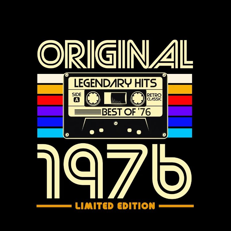 Original 1976 Cassette Retro Édition