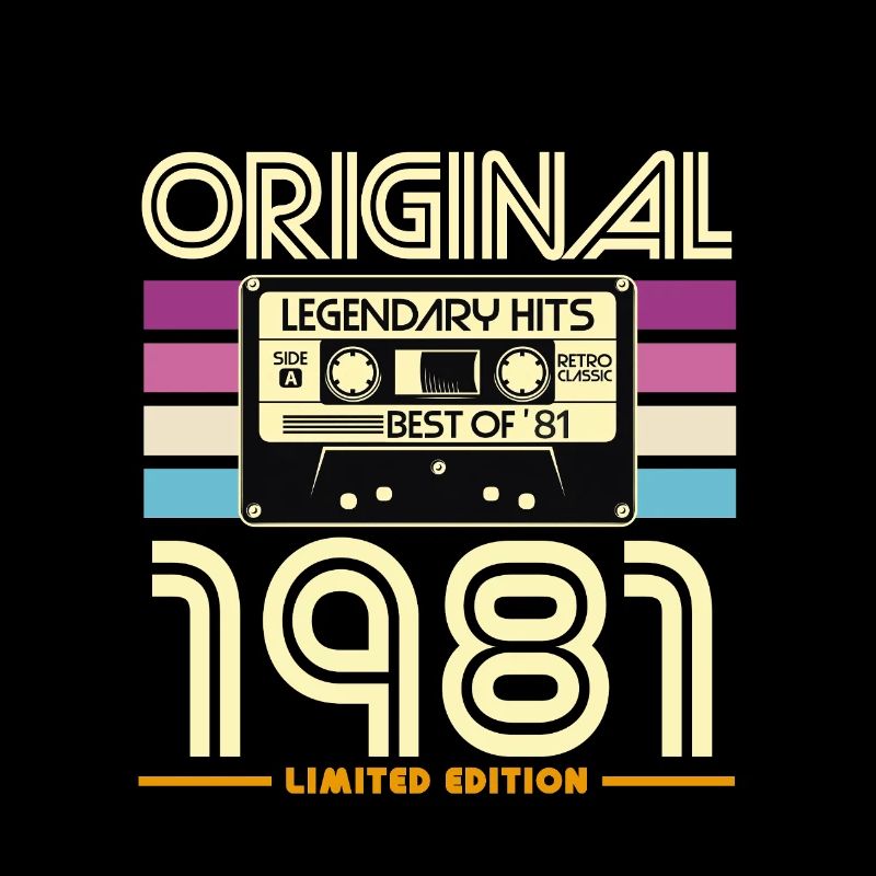 Original 1981 Rétro Édition Limité
