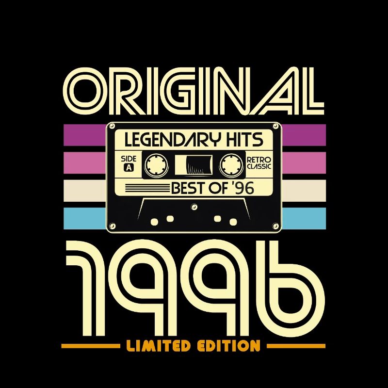 Original 1996 Cassette Rétro