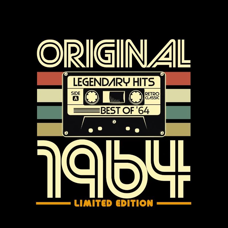 Original 1964 Cassette Retro Tee