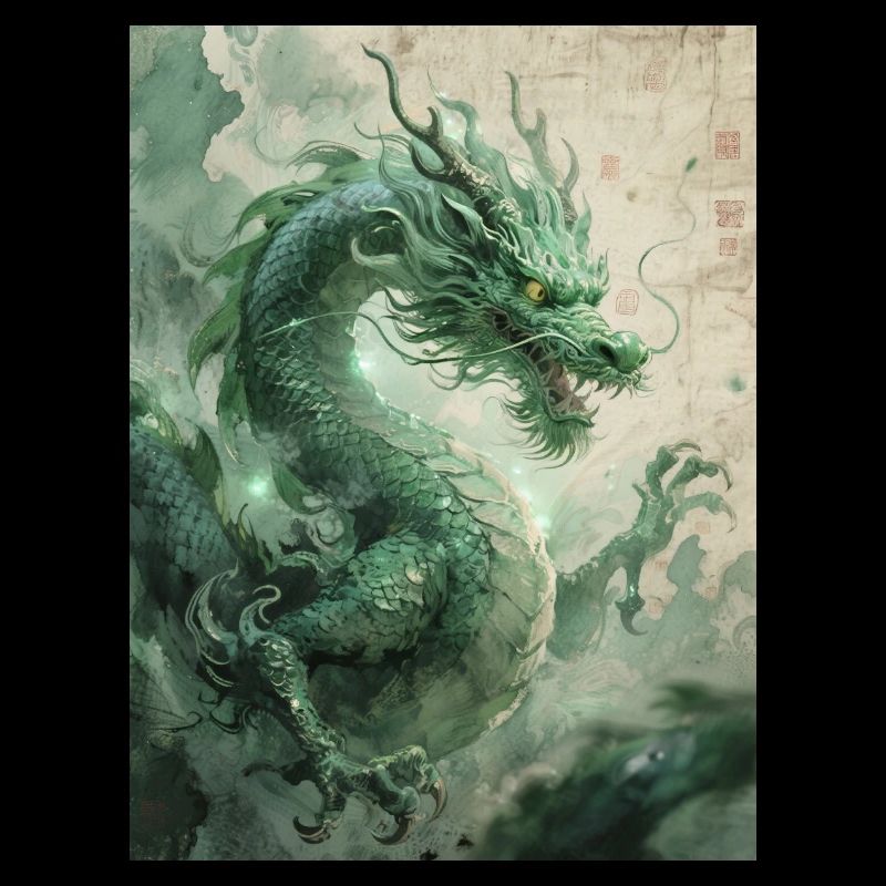 Der Herrscher des Ostens: Der Azurdrache (Qinglong)