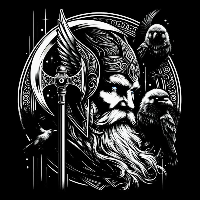 Odin Wikinger Gott